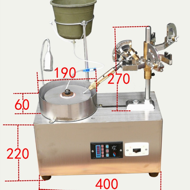 Speed Control Gemstone Faceting Machine