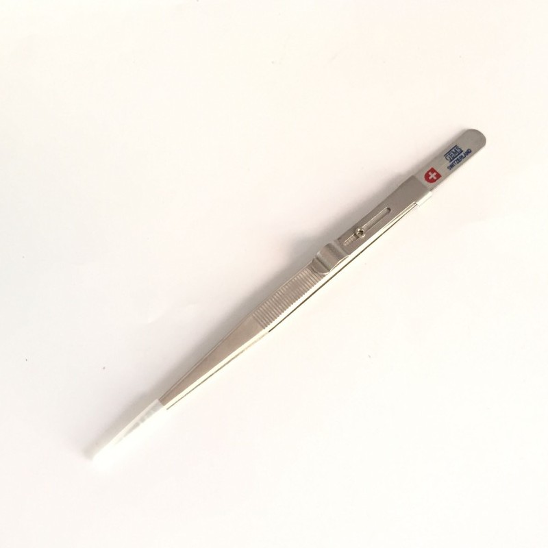 Swiss Gem Tweezers with Lock