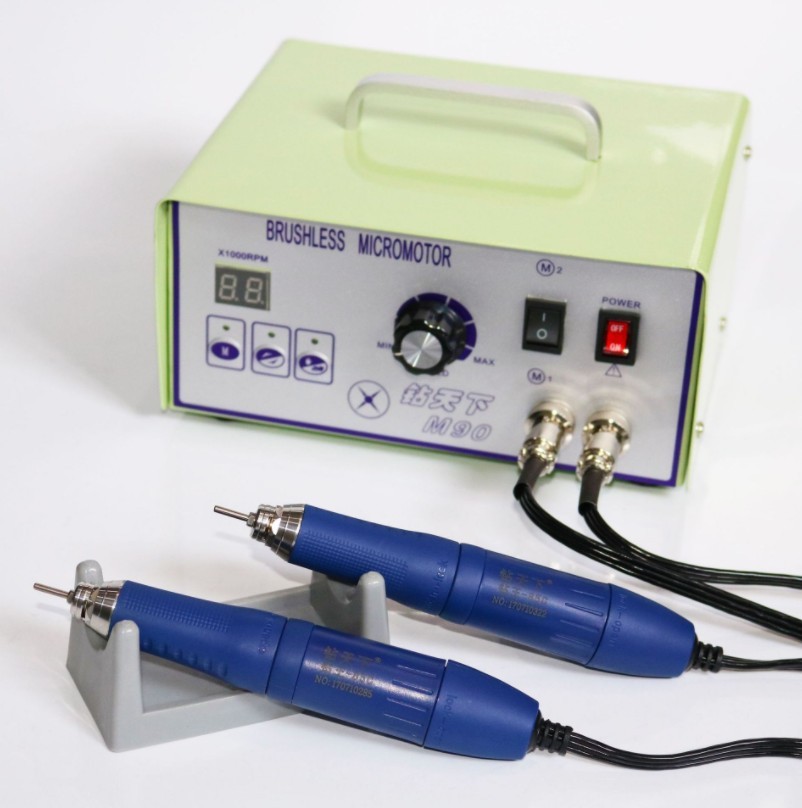 90,000 RPM Brushless Micromotor Double Handpiece