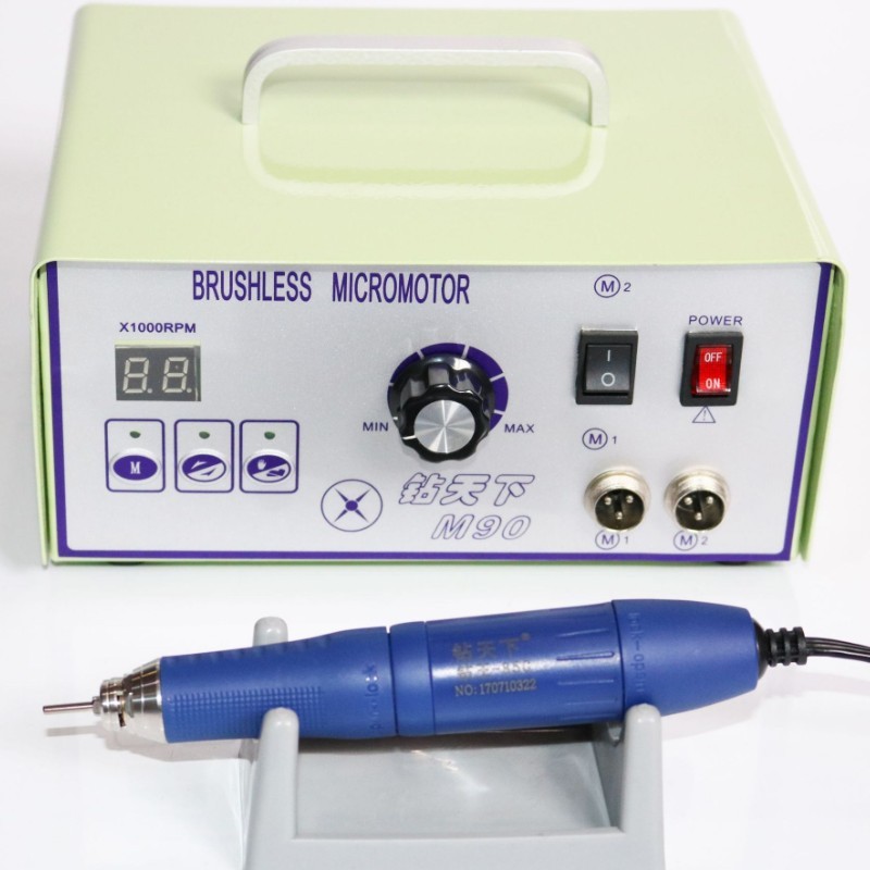 90,000 RPM Brushless Micromotor Double Handpiece