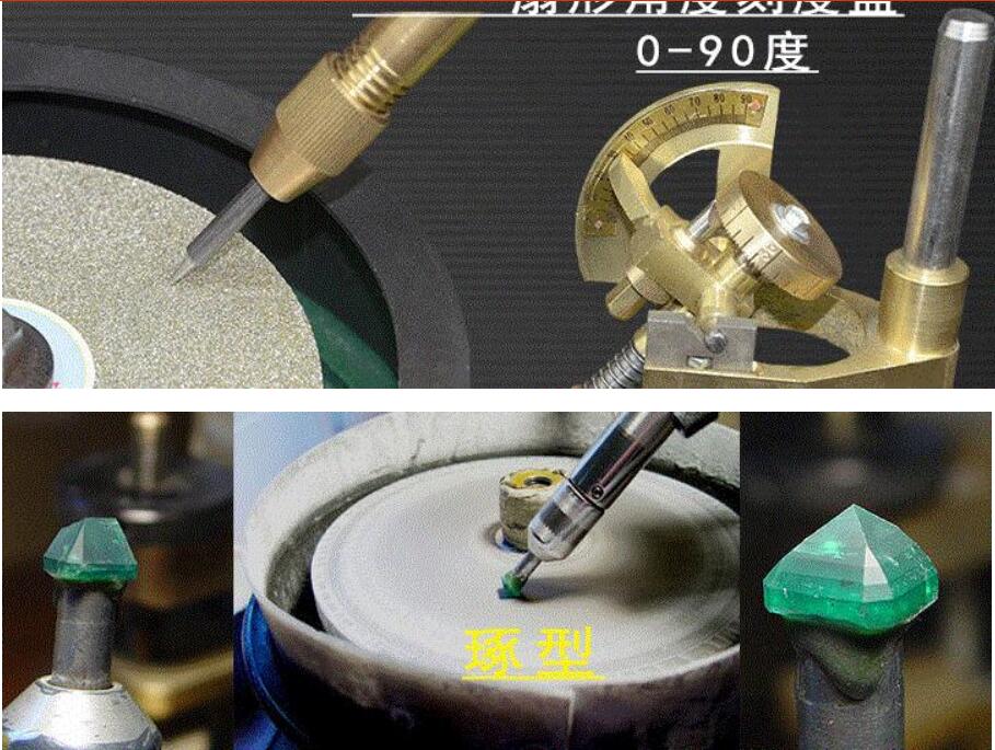 Speed Control Gemstone Faceting Machine