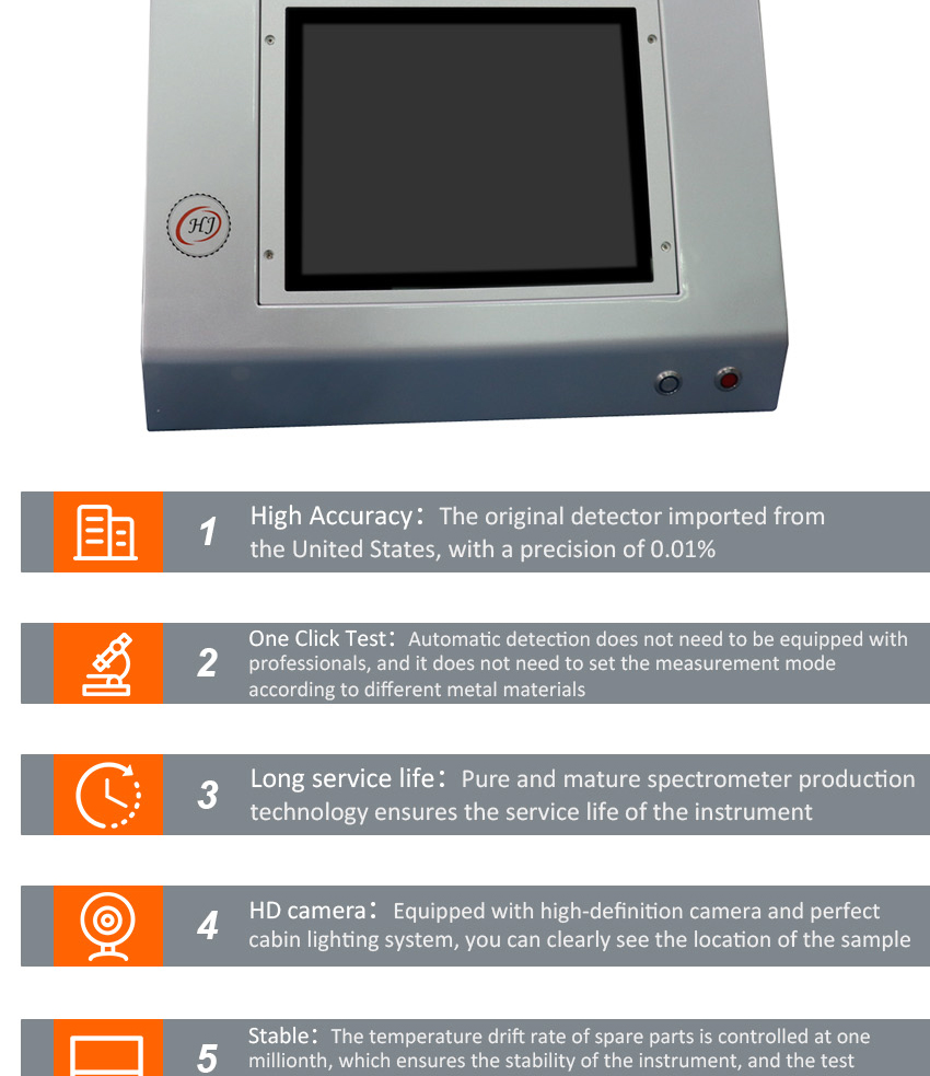 XRF Gold Tester Spectrometer (SDD Detector)