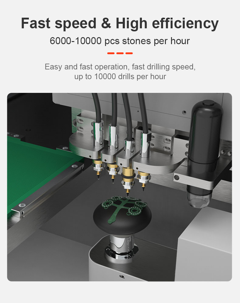 3D Automatic Stone Setting Machine