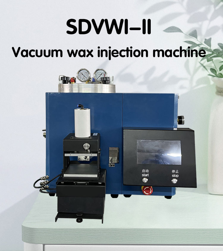 Smart Vacuum Wax Injector Touch Panel