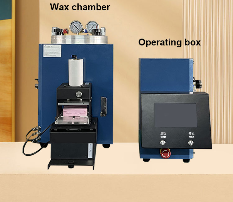 Smart Vacuum Wax Injector Touch Panel