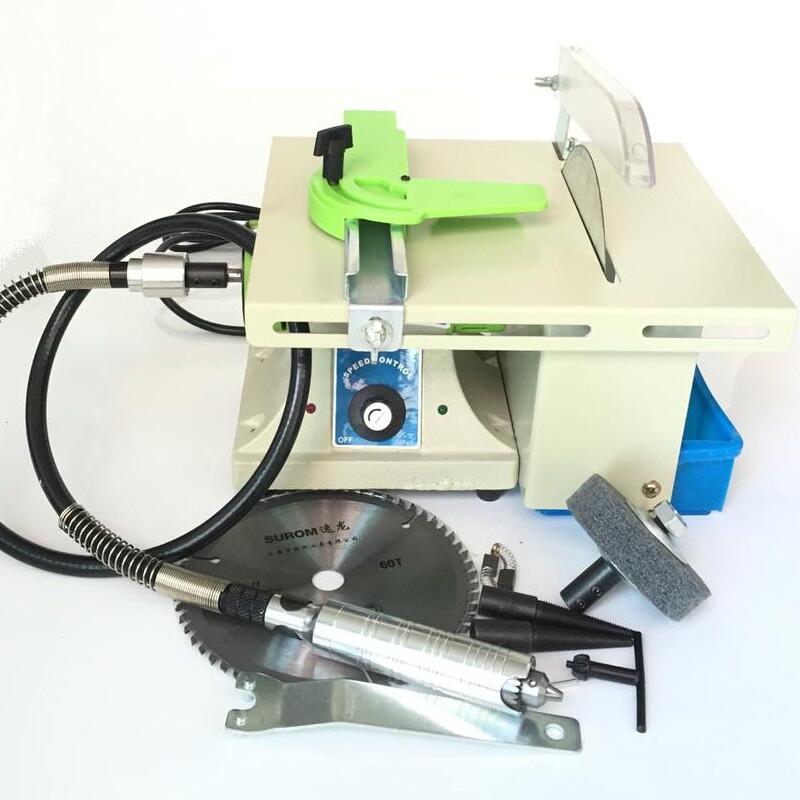 Gemstone Cutting and Polishing Machine with Shaft